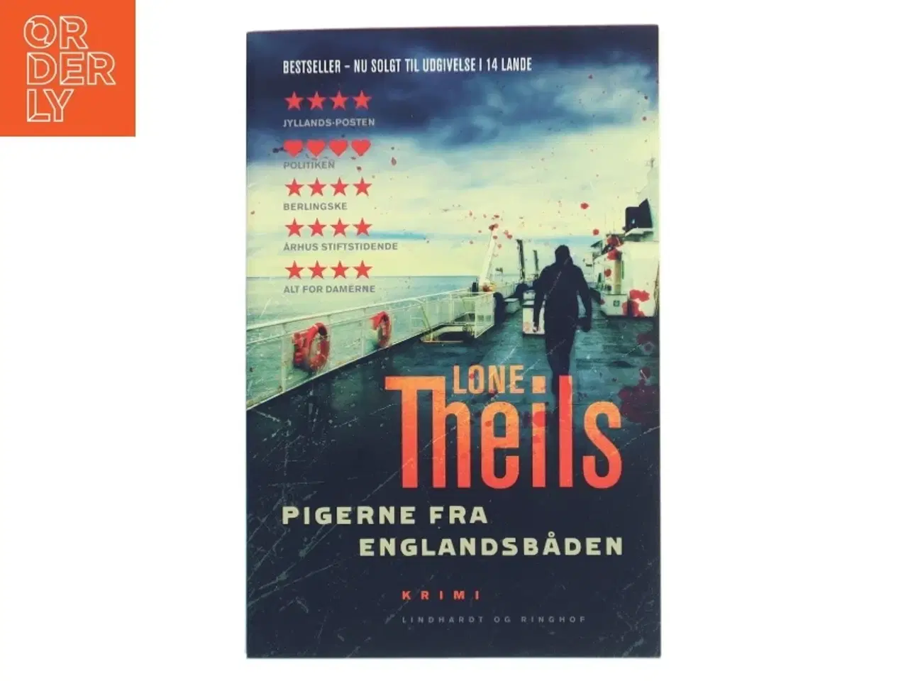 Billede 1 - Pigerne fra Englandsbåden af Lone Theils (Bog)