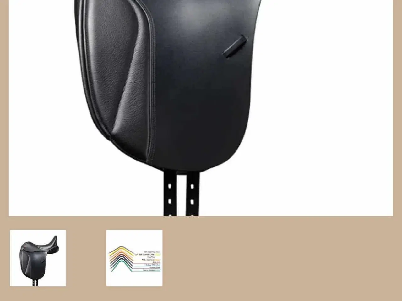 Billede 3 - Dressur sadle 