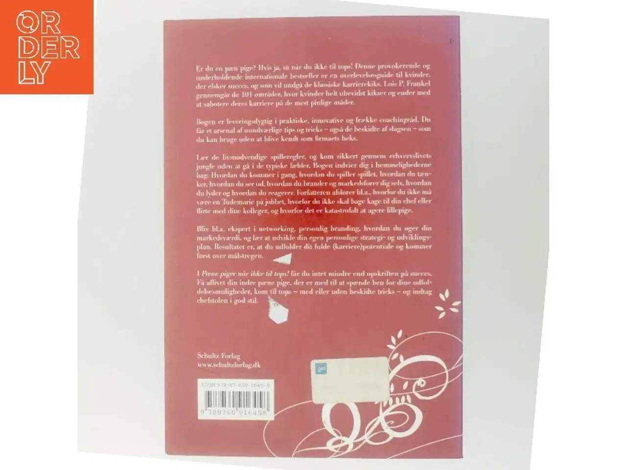 Billede 3 - Pæne piger når ikke til tops : kvinders 101 ubevidste karrierekiks af Lois P. Frankel (Bog)