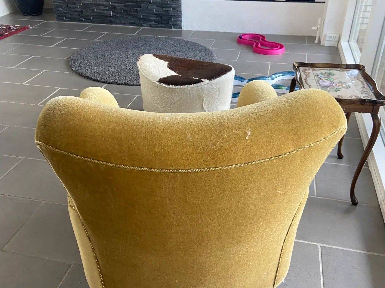 Billede 3 - 70+år gammel lænestol vintage