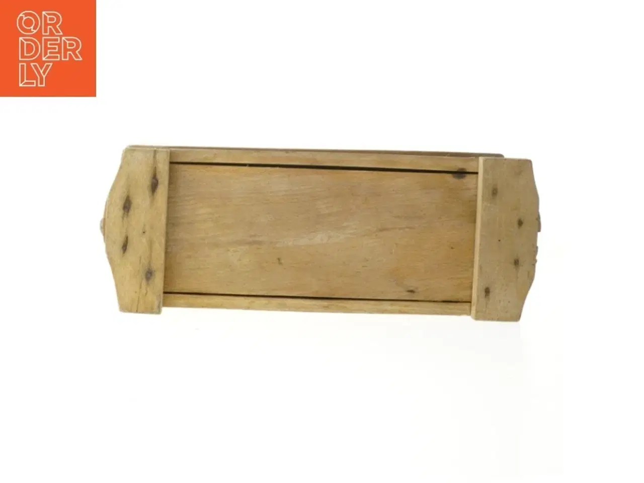 Billede 3 - Rullepølse presser / form i træ (str. 35x13 cm)