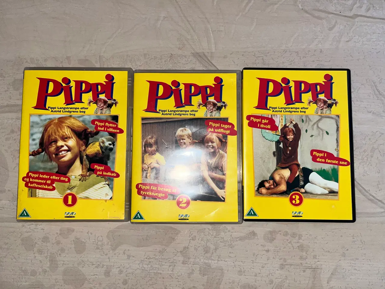 Billede 1 - Pippi Langstrømpe DVD del 1-3