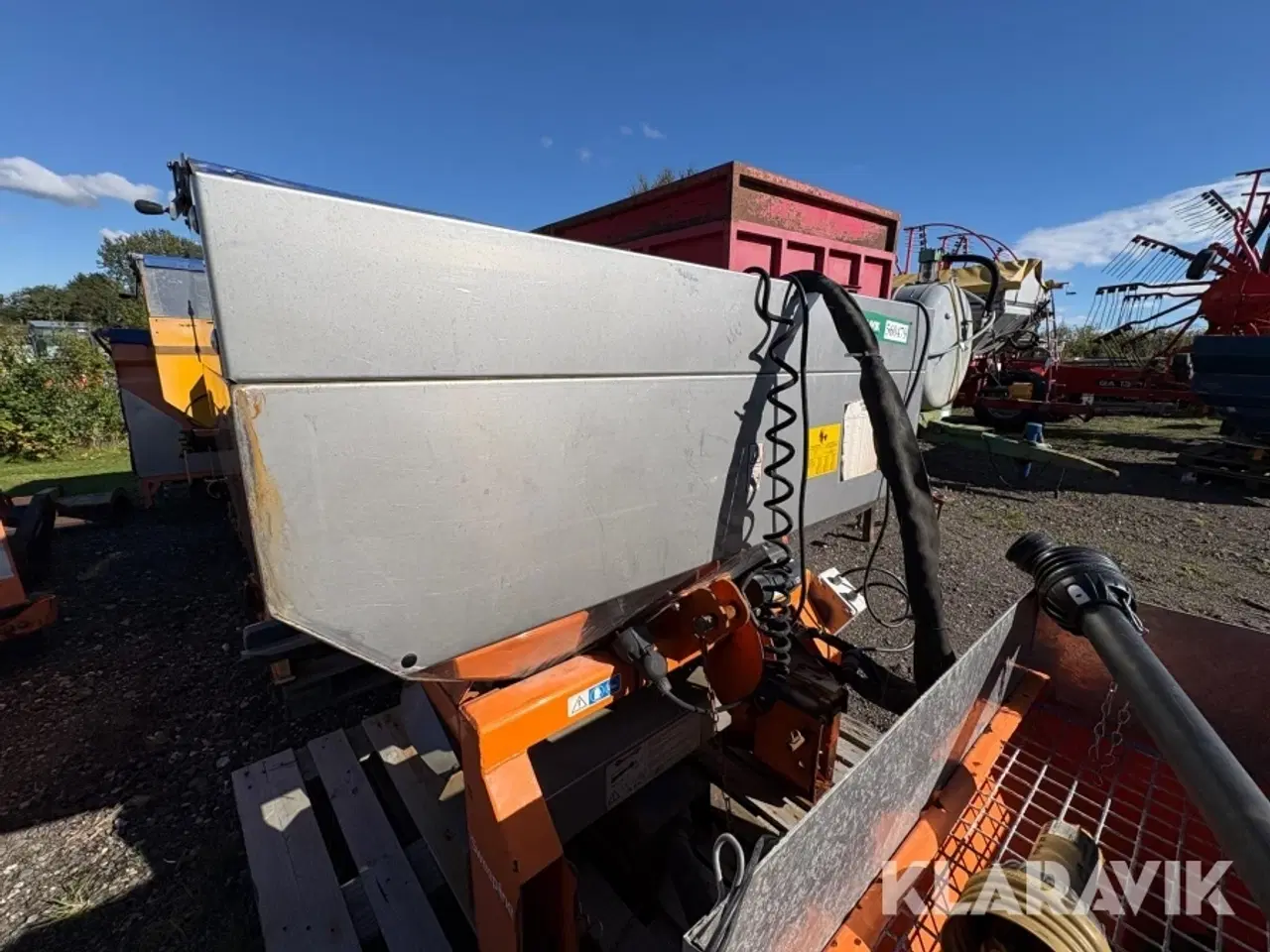 Billede 10 - Gødningsspredere Cosmo 800/1000 rustfri beholder