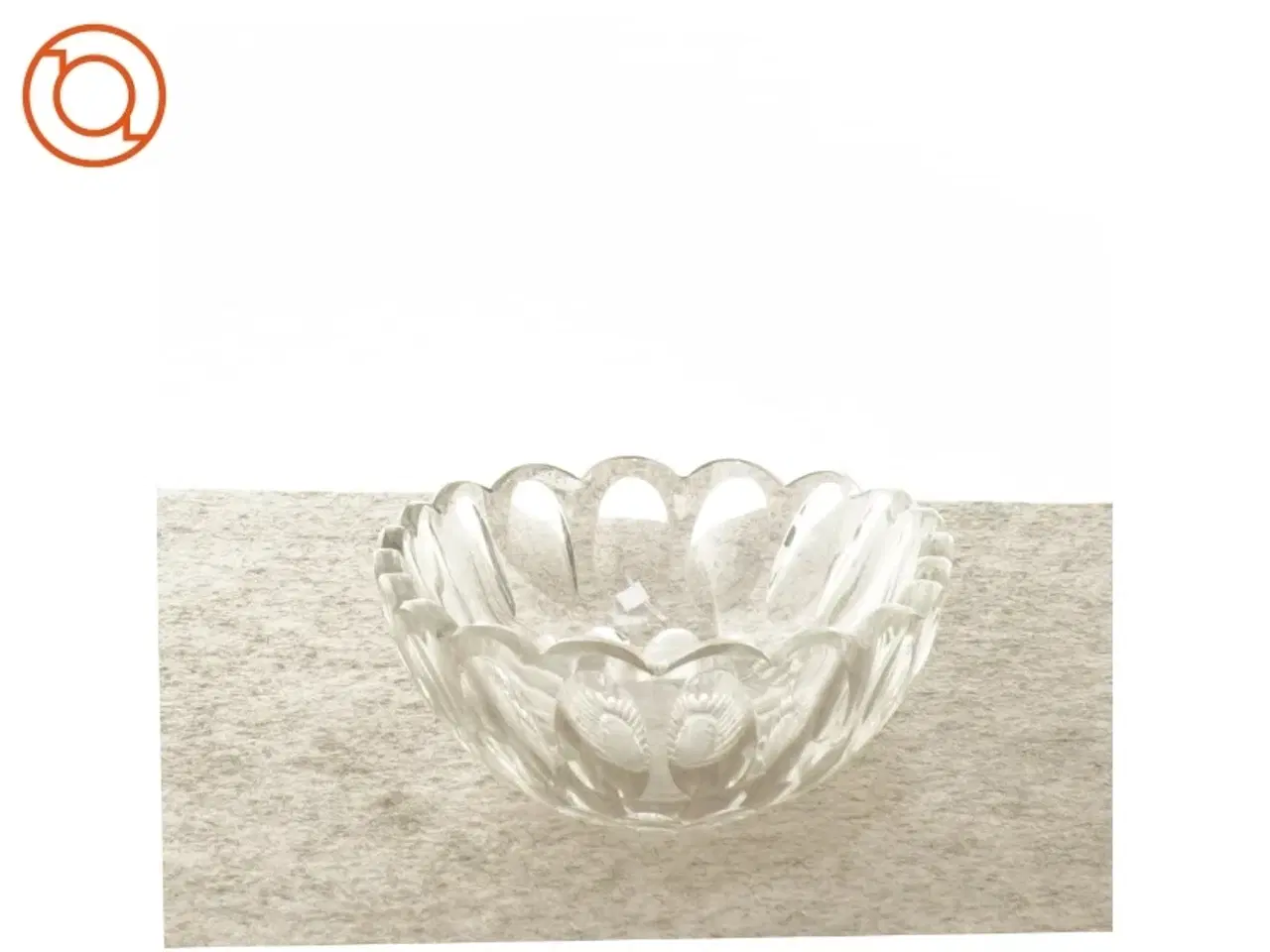 Billede 2 - Skål i glas (str. 13 x 9 cm)