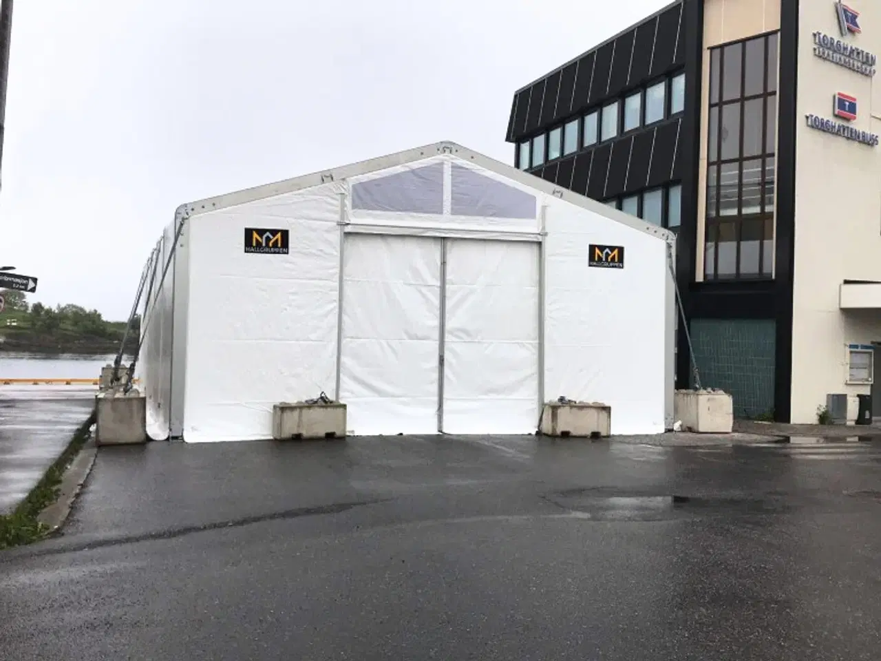 Billede 1 - Brugt lagertelt 15 x 24 x 4 m