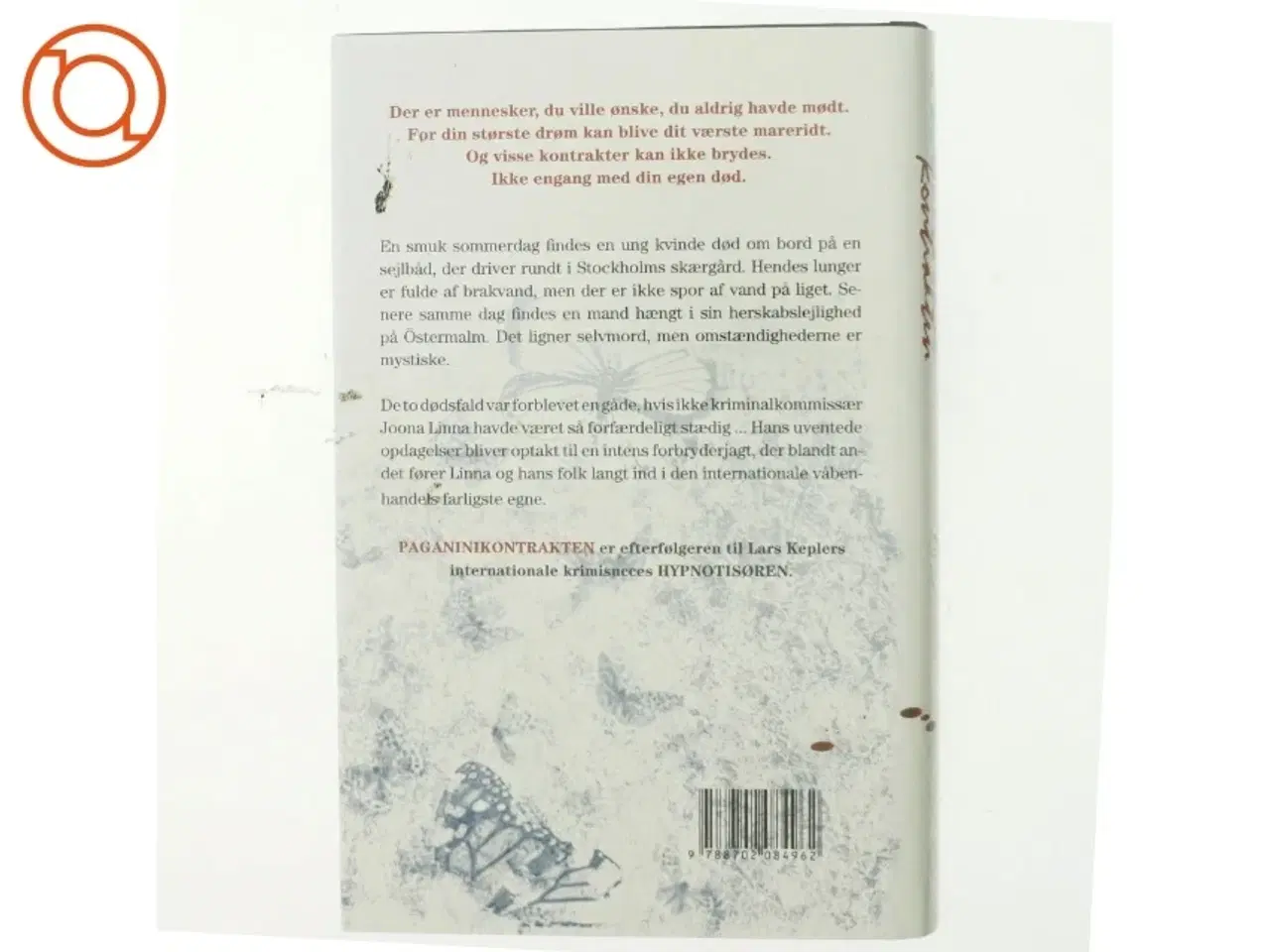 Billede 5 - Lars Kepler: Paganinikontrakten (Bog)