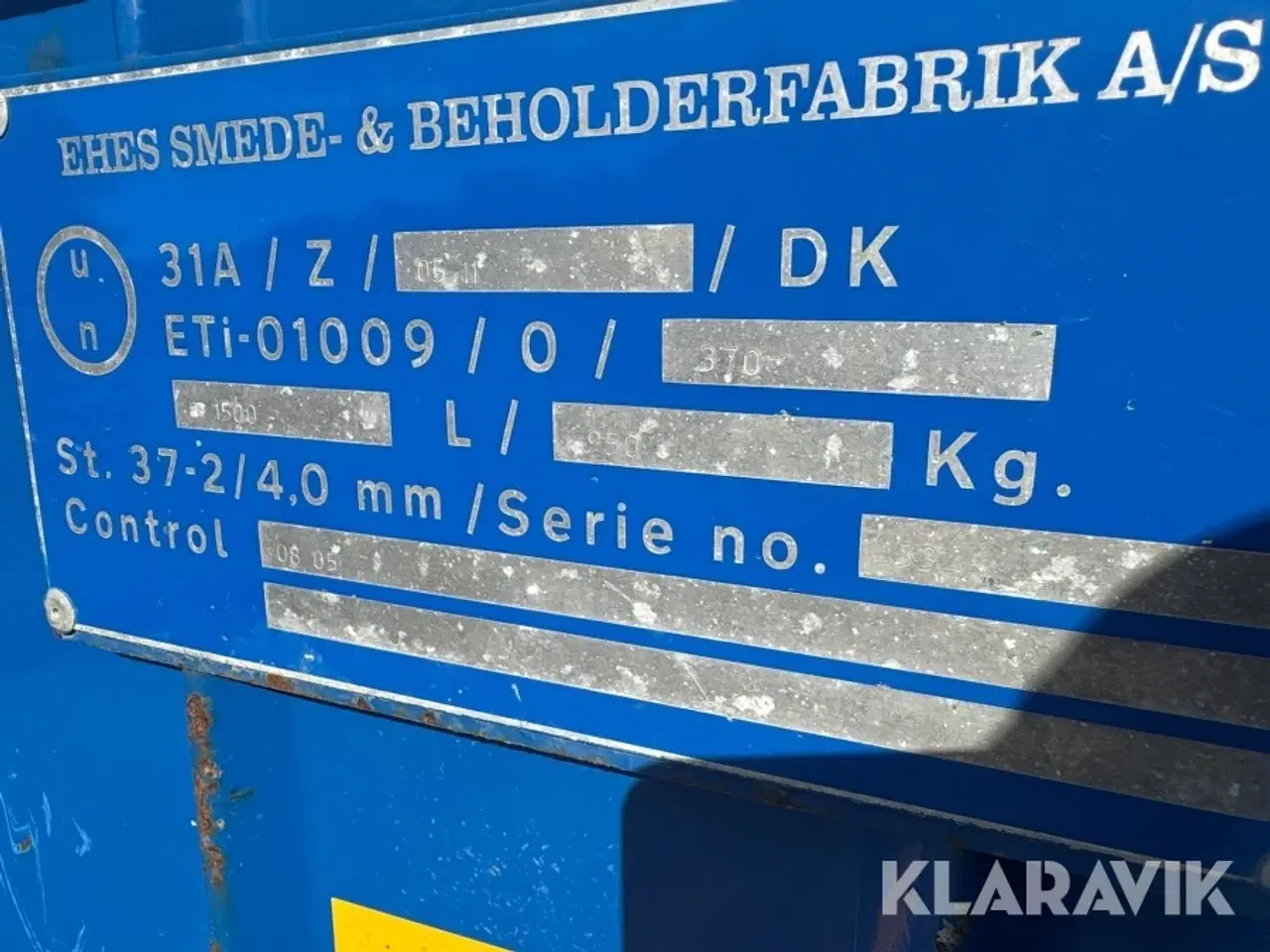 Billede 5 - Brændstofstank Ehes Smede Og Beholderfabrik