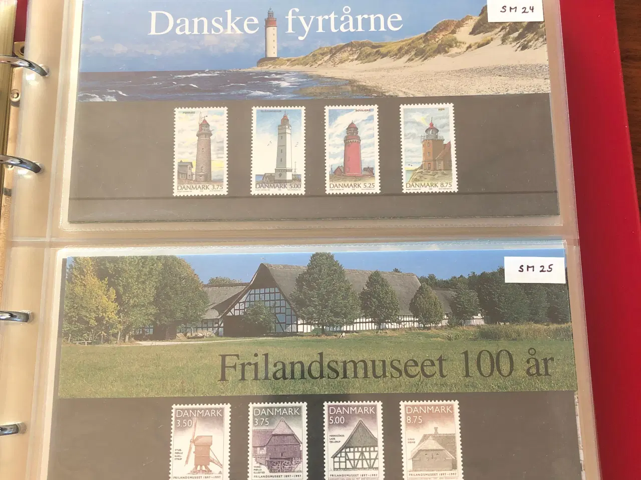 Billede 12 - Danmark postfriske souvenirmapper