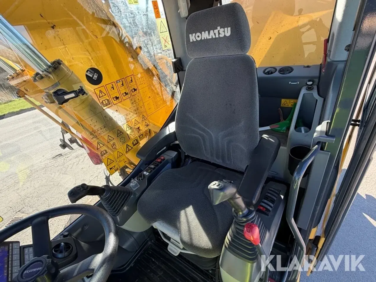 Billede 7 - Materielhåndteringsmaskine Komatsu PW160-10 med sortergrab og skovl