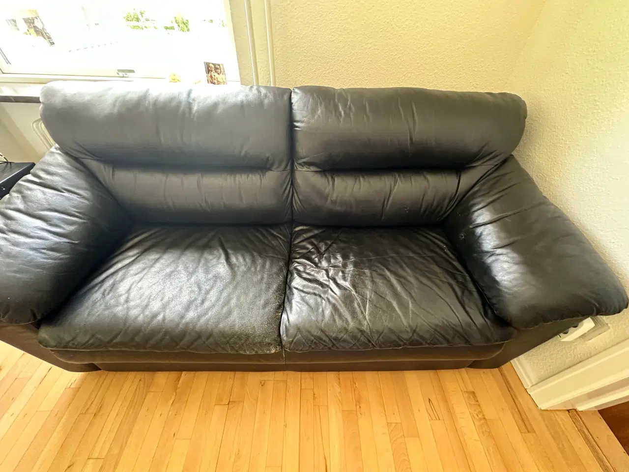 Billede 2 - Lædersofa gratis til afhentning 
