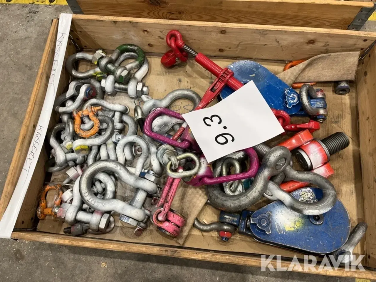 Billede 4 - Kasteblokke og svirveløjebolte 4 paller