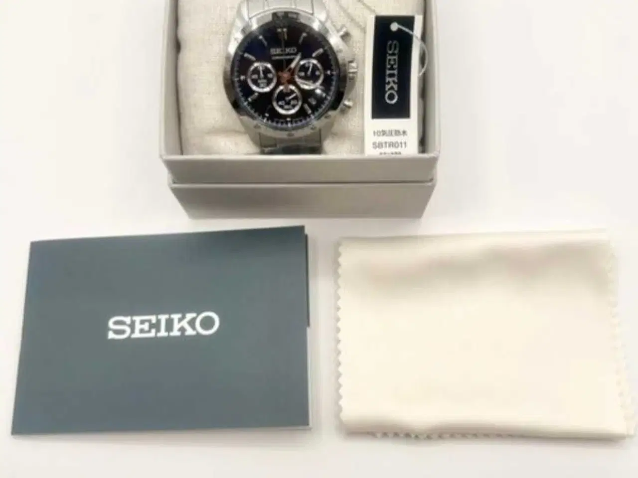Billede 8 - FRI FRAGT - UBRUGT Seiko Chronograph 