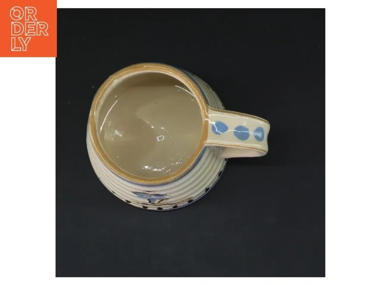 Billede 3 - Keramikkrus fra Knabstrup Bellmann serien ca 1950. (str. Ø 8,5 cm længde 10 cm)