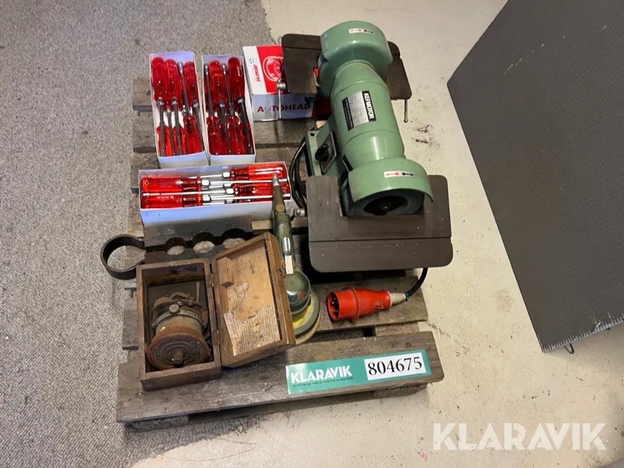 Billede 2 - Værktøjssliber KEFmotor HS3 med diverse værktøj