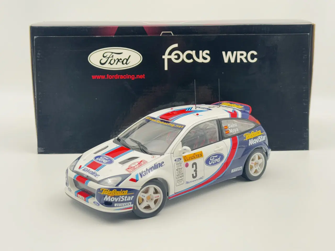Billede 2 - 2001 Ford Focus RS WRC RMC - AUTOart - 1:18