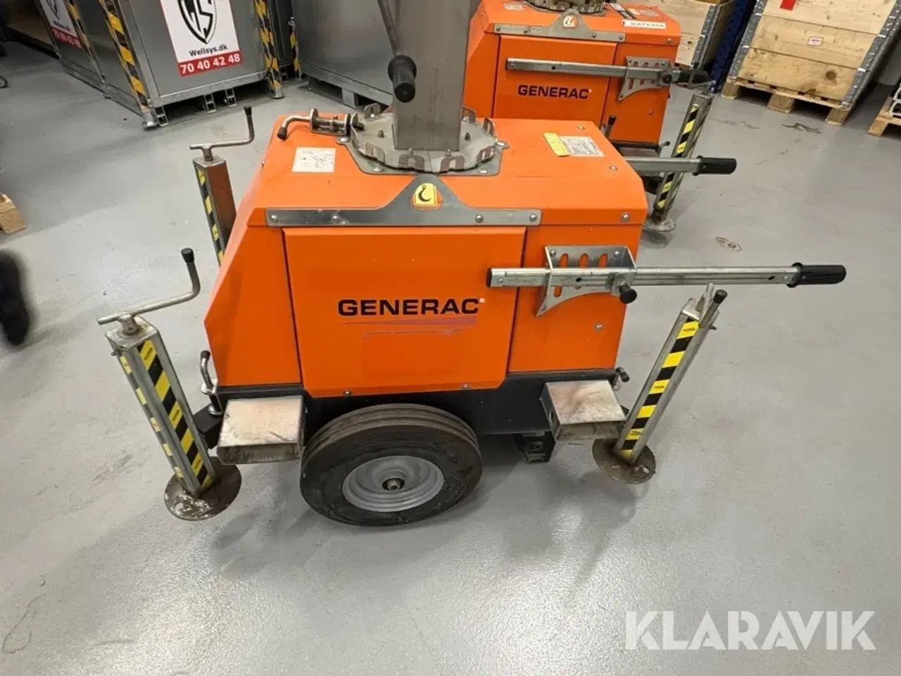 Billede 8 - Lys/kameramast Generac Link tower - 2 styk