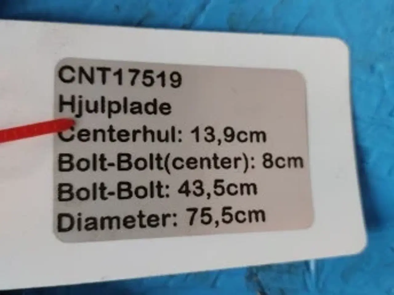 Billede 15 - Fælgplade