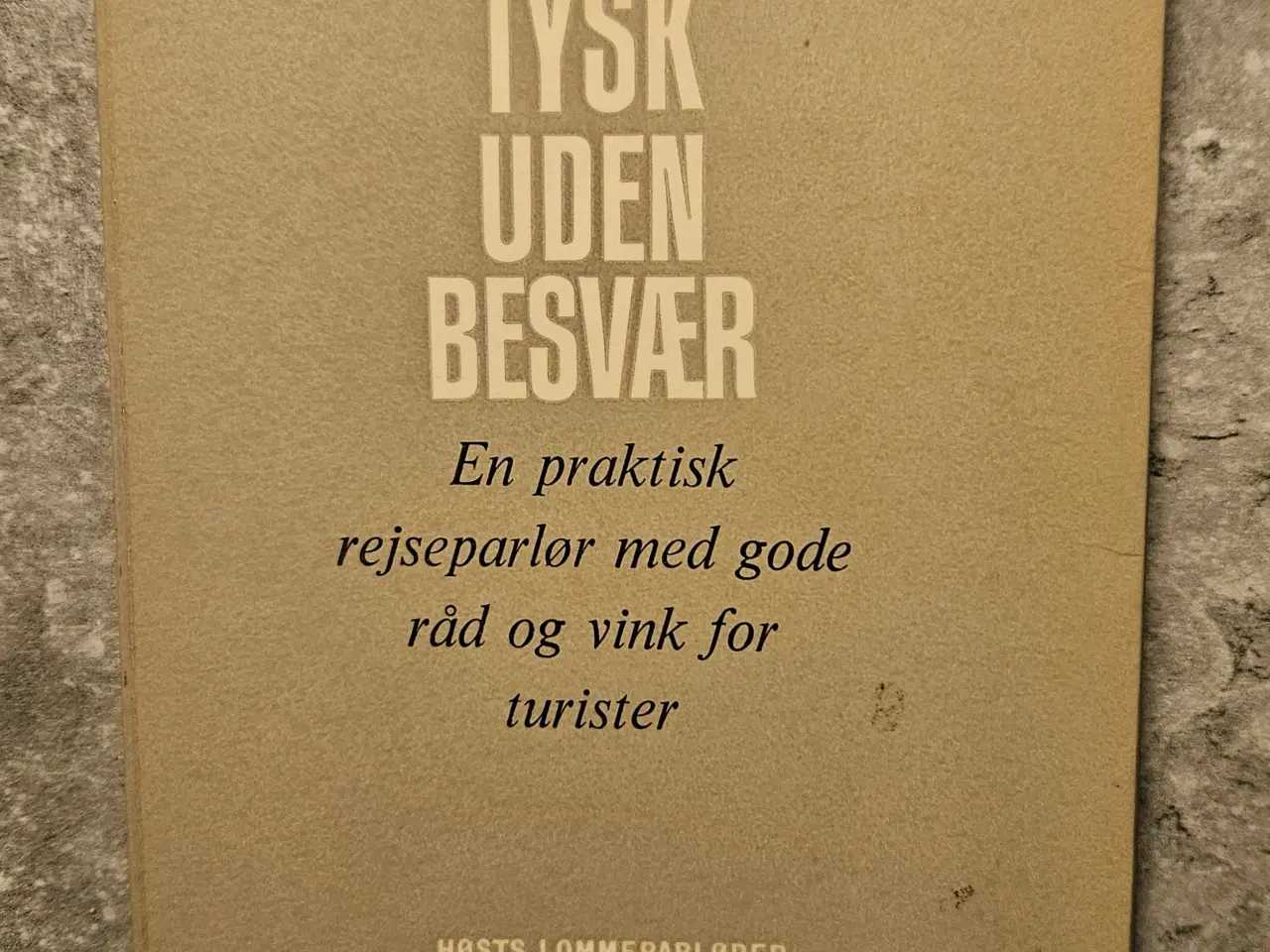 Billede 1 - Tysk uden besvær - En praktisk rejsepa            