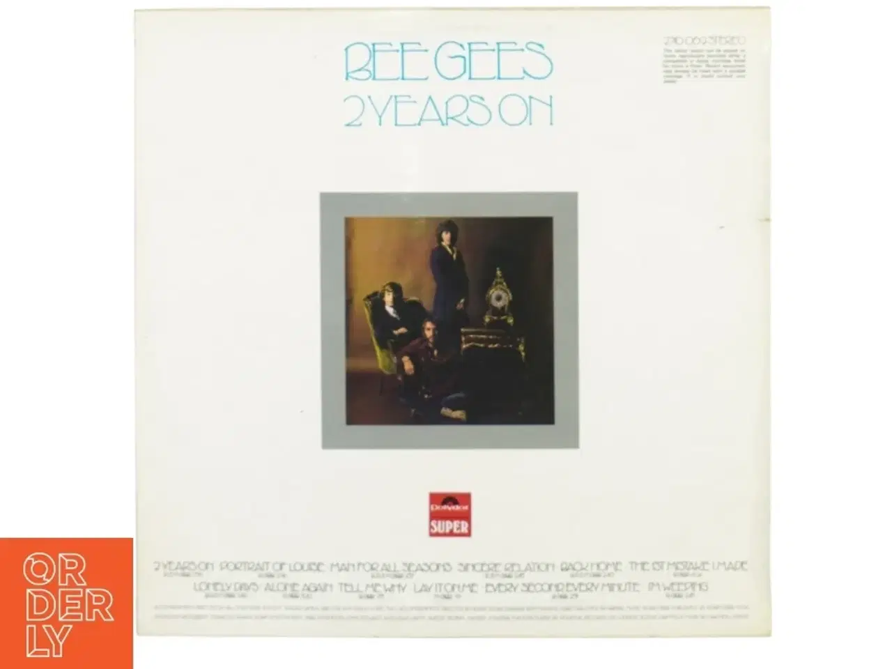 Billede 2 - Bee gees, 2 years on fra Polydor (str. 30 cm)