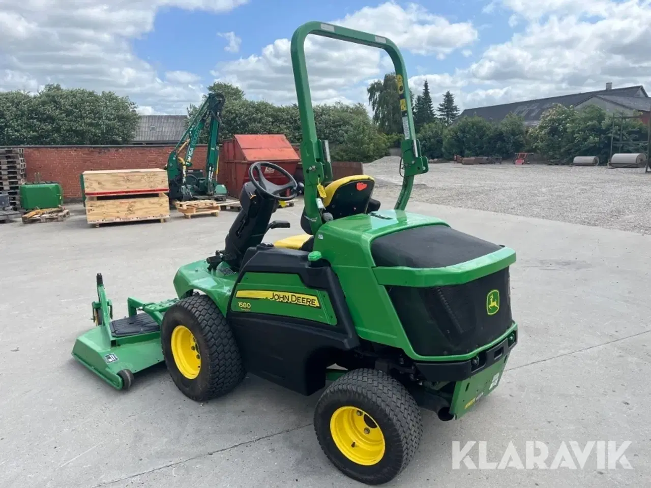 Billede 2 - Græsslåmaskine John Deere 1580 Terraincut 4wd med klippebord