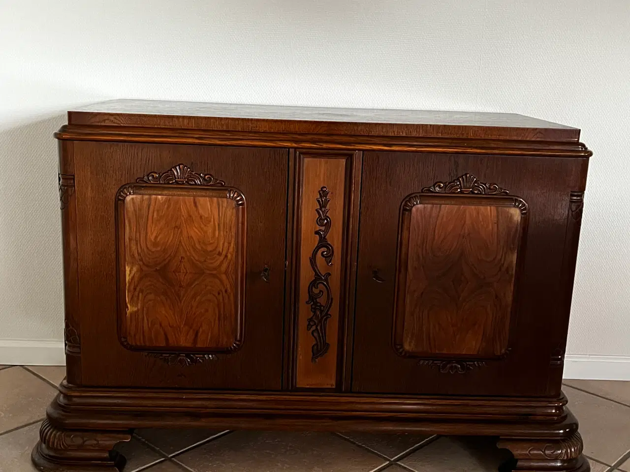 Billede 3 - Skænk, spejl og knagerække