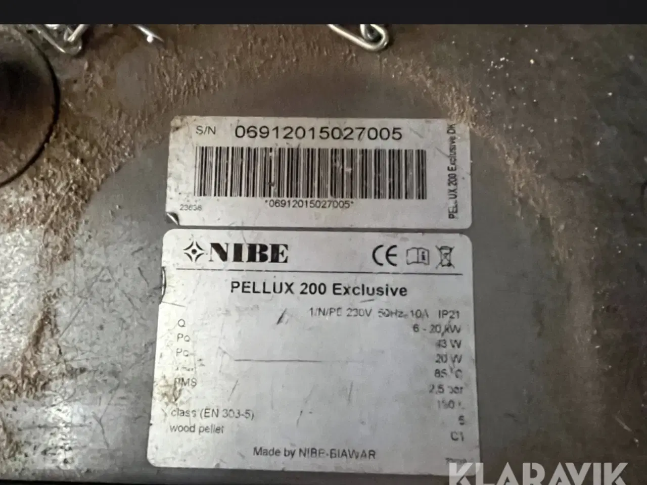 Billede 4 - Vølund pelux 200E pillefyr 