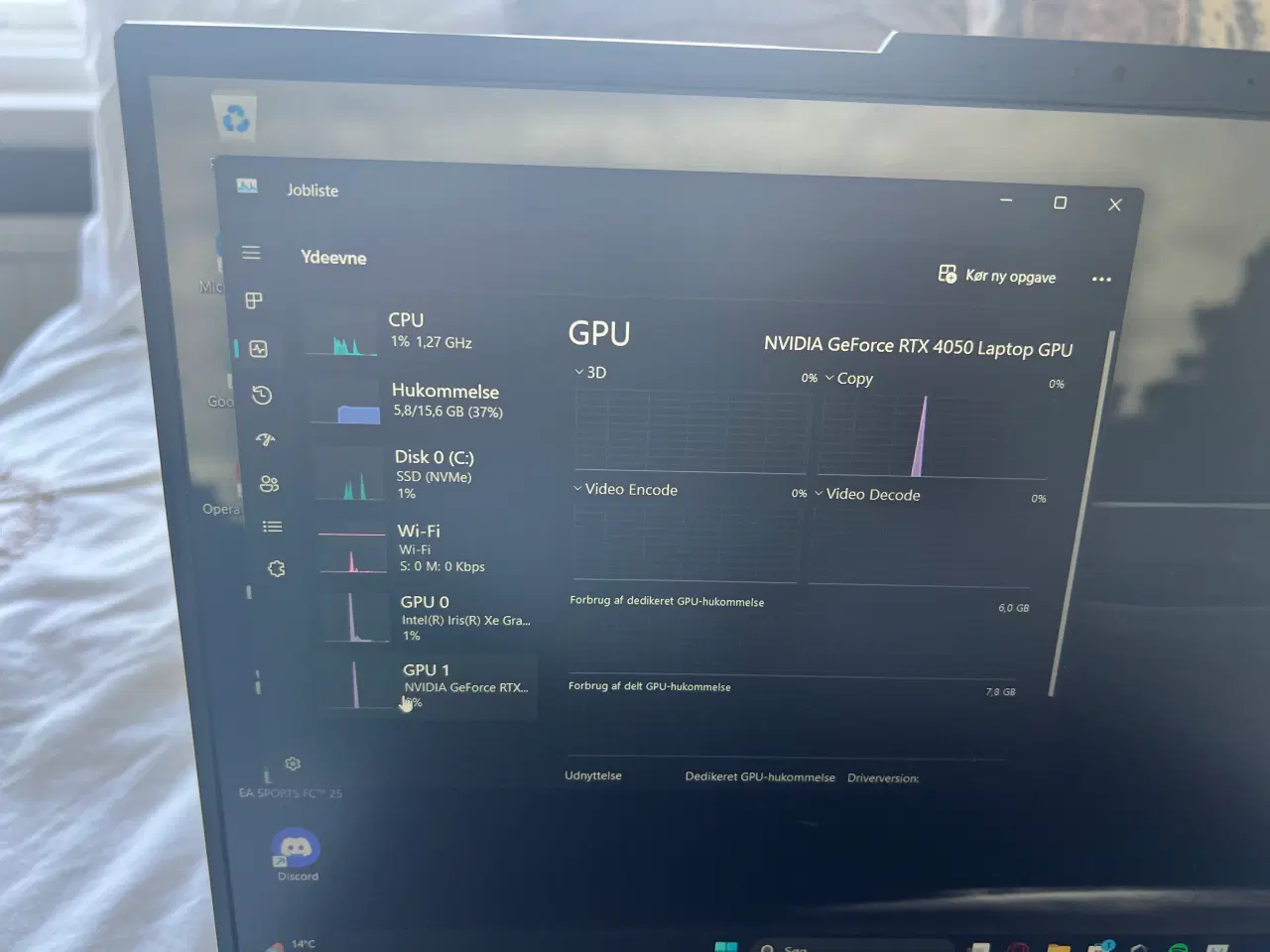 Billede 8 - ASUS TUF Gaming Laptop – RTX 4050, i7 12th Gen, 16