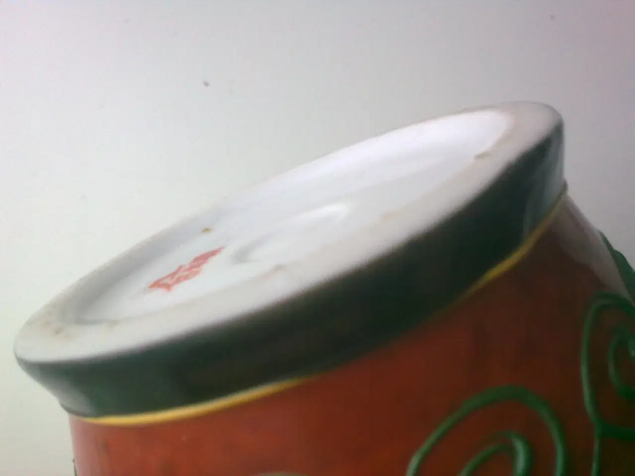 Billede 5 - Japan Geisha vase halvgammel hvid porcelæn