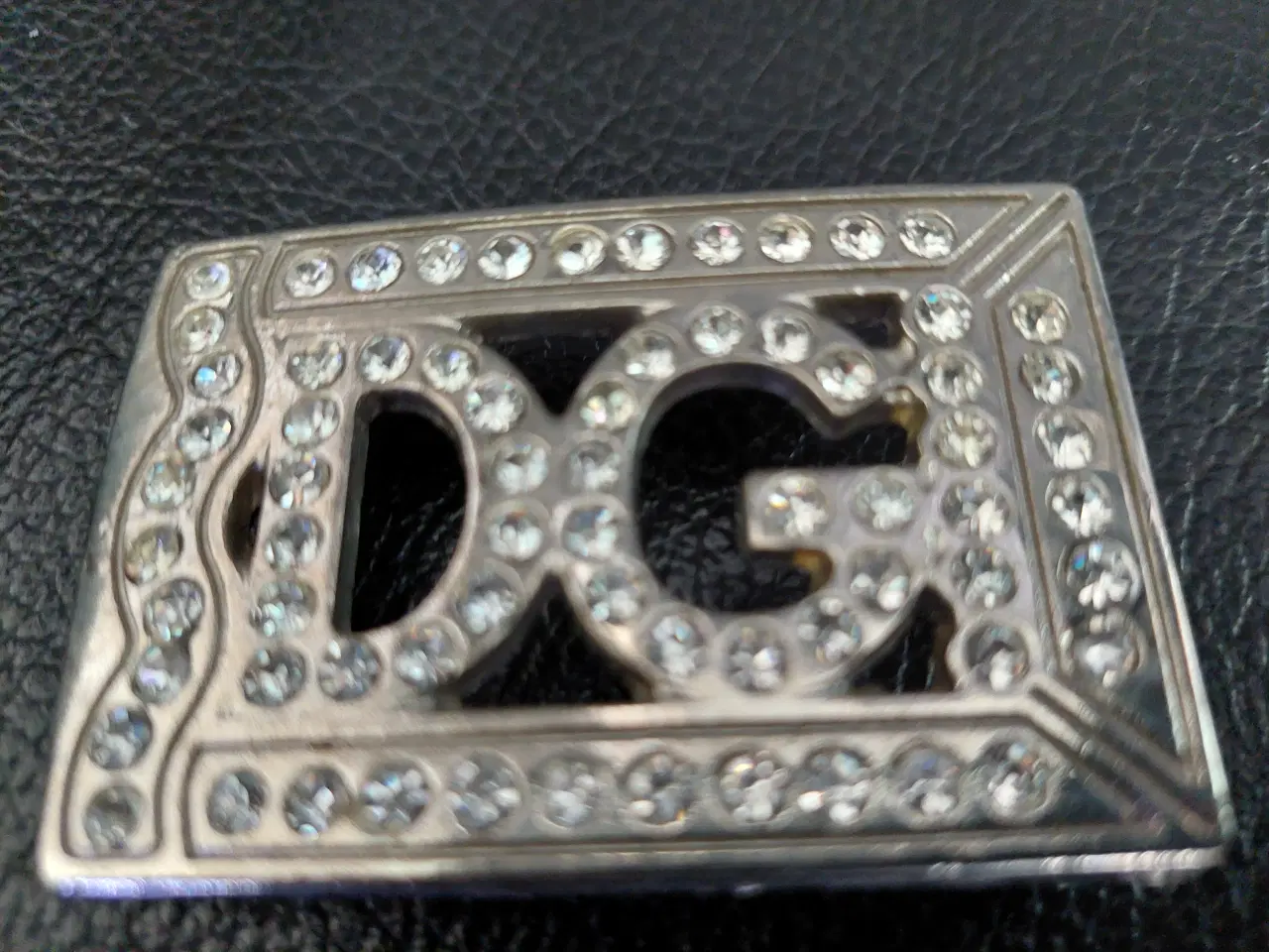 Billede 4 - Bæltespænder i sølvfarve metal