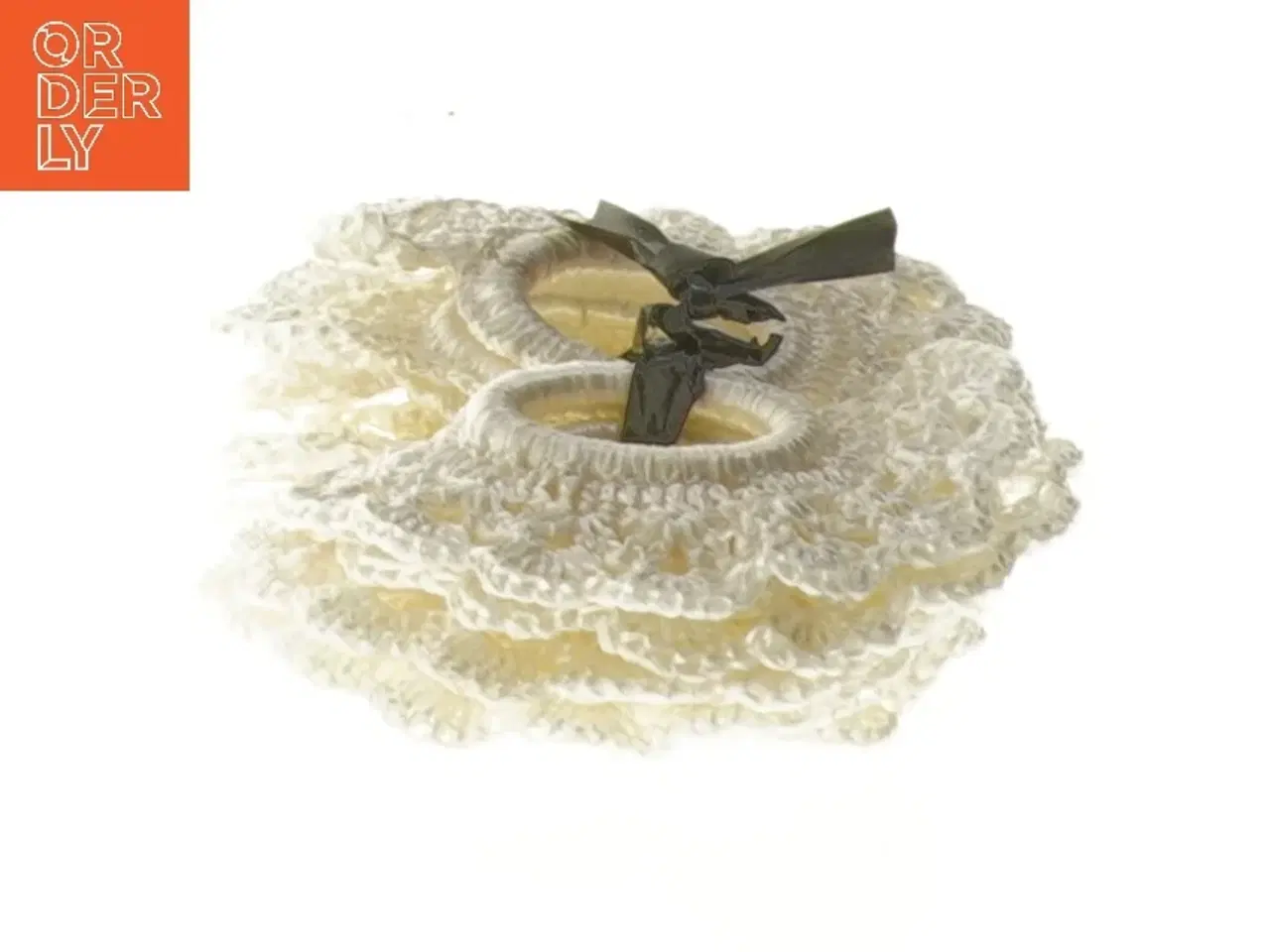 Billede 2 - Hæklede blondemanchetter (str. 6,5 cm)