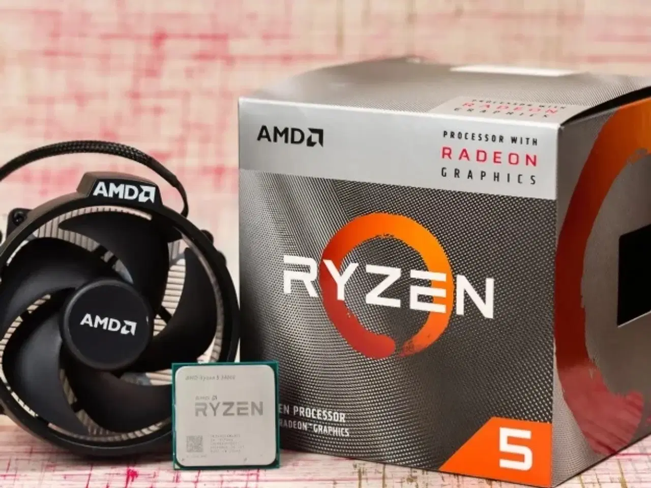 Billede 1 - AMD Ryzen 5 3400G m. blæser