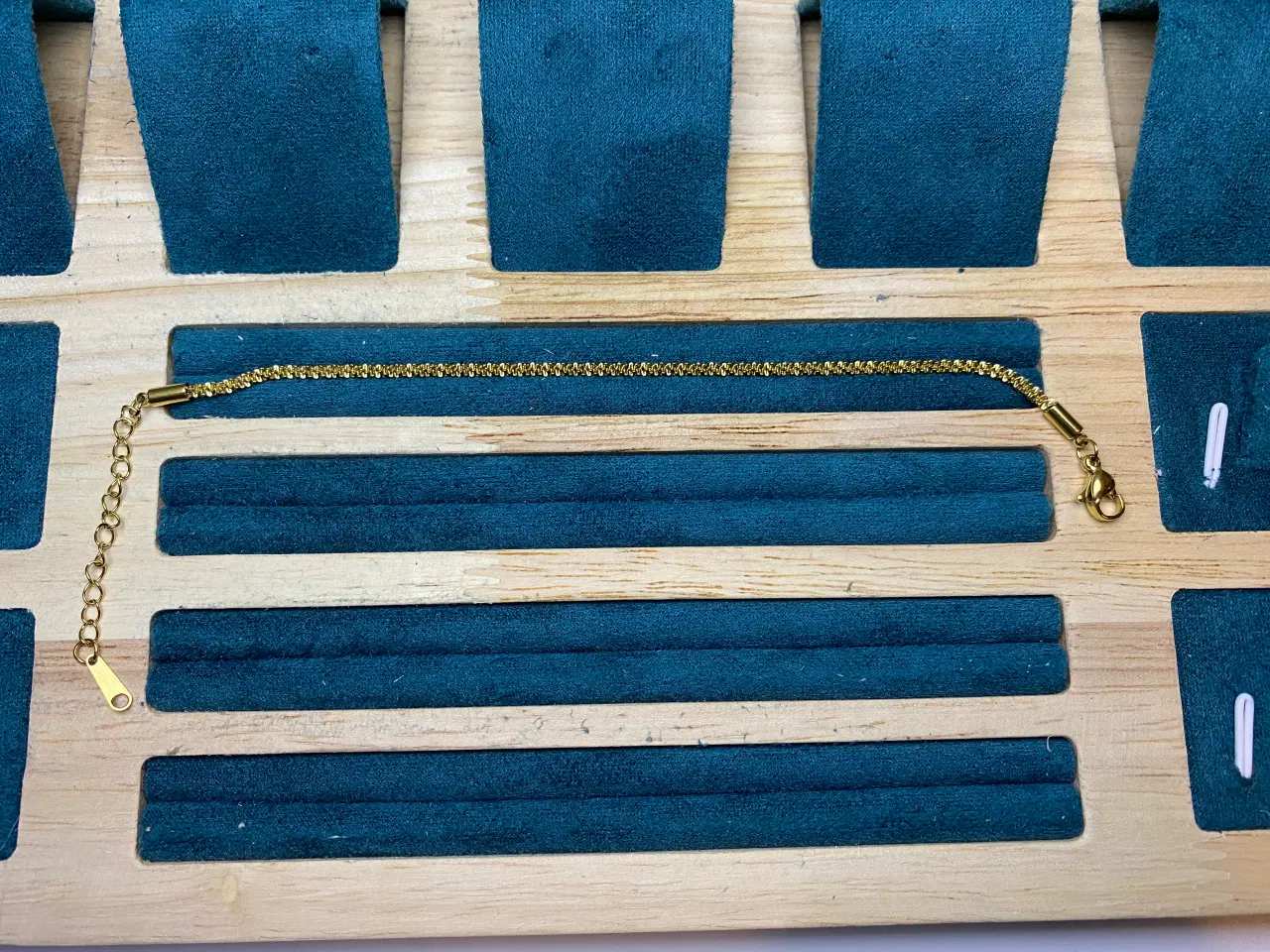 Billede 5 - 18K Guldbelagt Halskæde og Armbånd