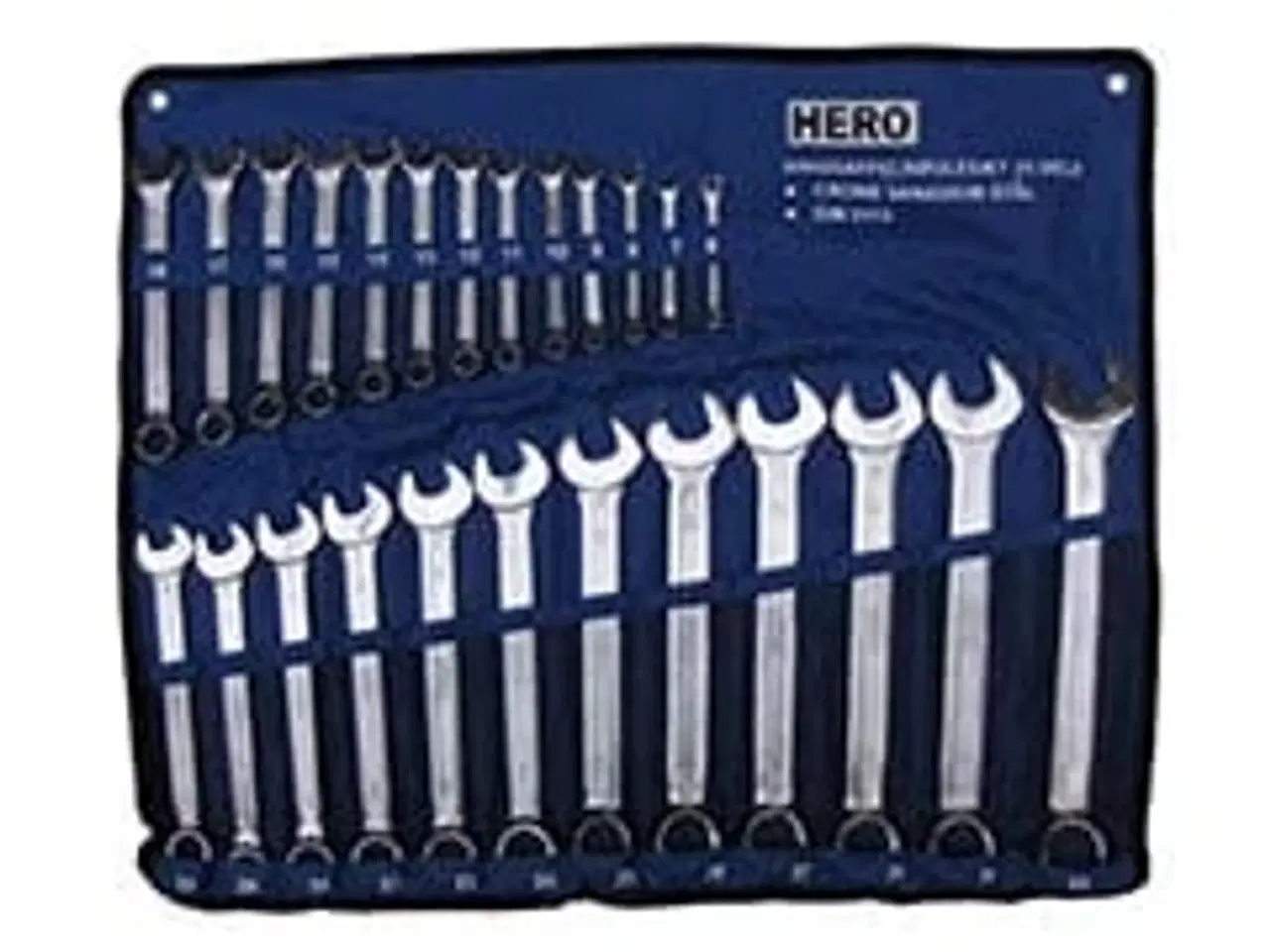 Billede 1 - HERO Ringgaffelnøglesæt 25 dele