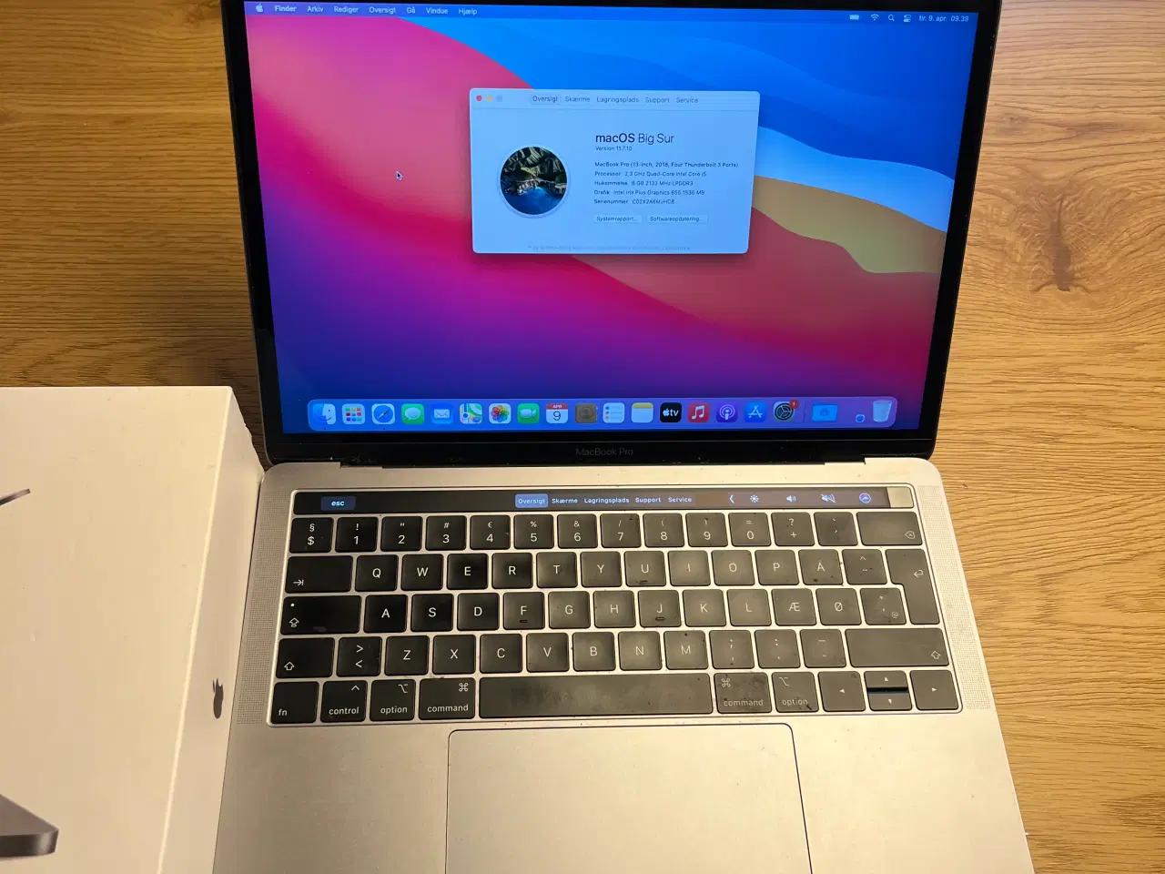 Billede 3 - MacBook Pro touchbar 2018