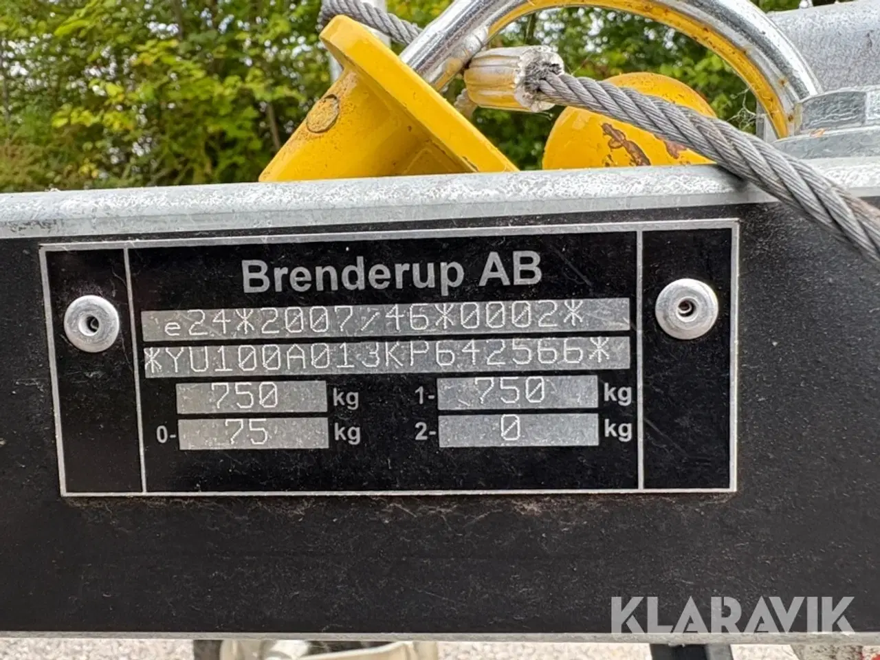 Billede 5 - Kajak trailer Brenderup A01