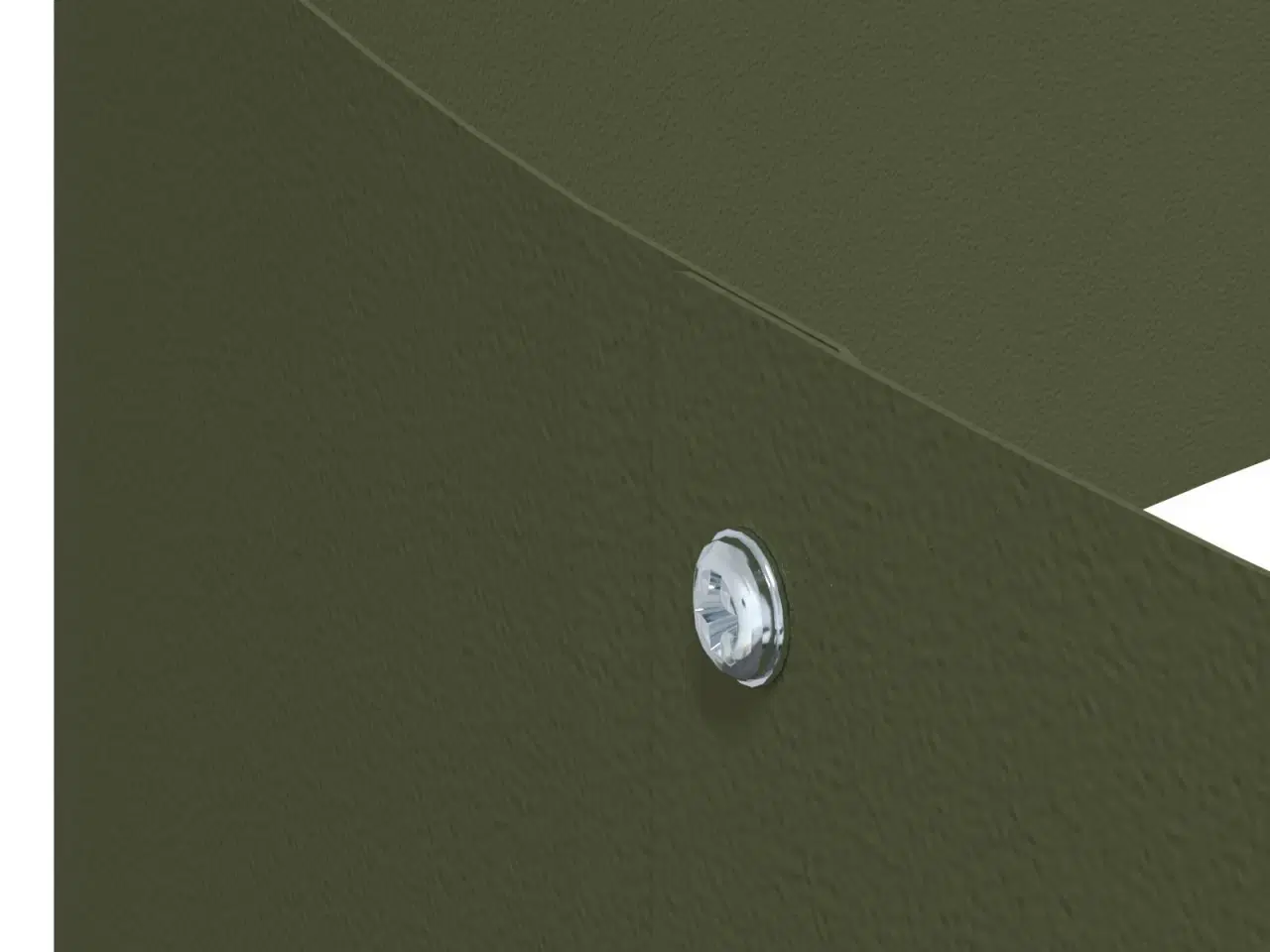 Billede 10 - Have Blomsterkrukke Olivengrøn 90 x 90 x 20 cm Stål