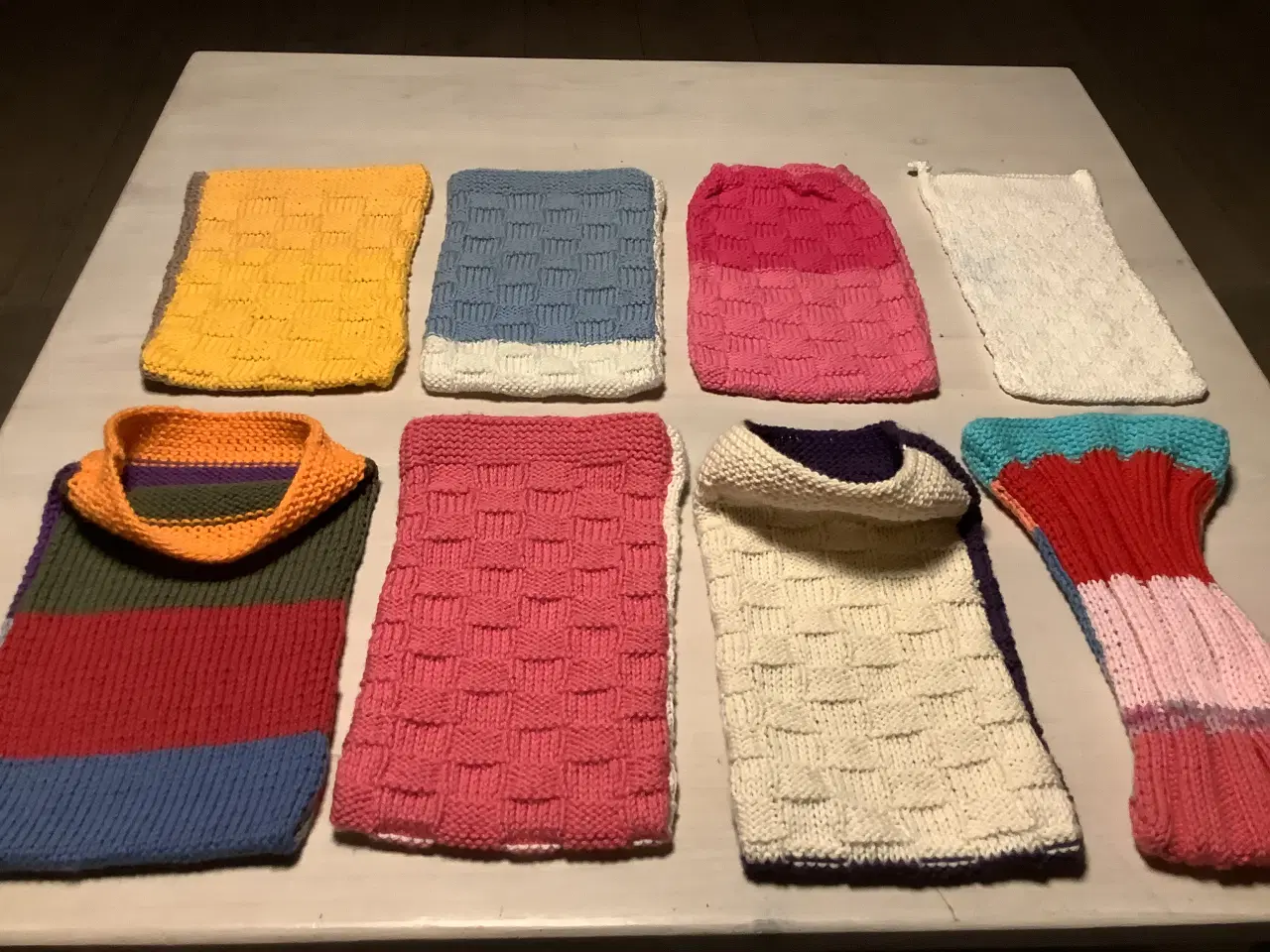 Billede 1 - Ny strikket vaskekluds poser i bomuld 