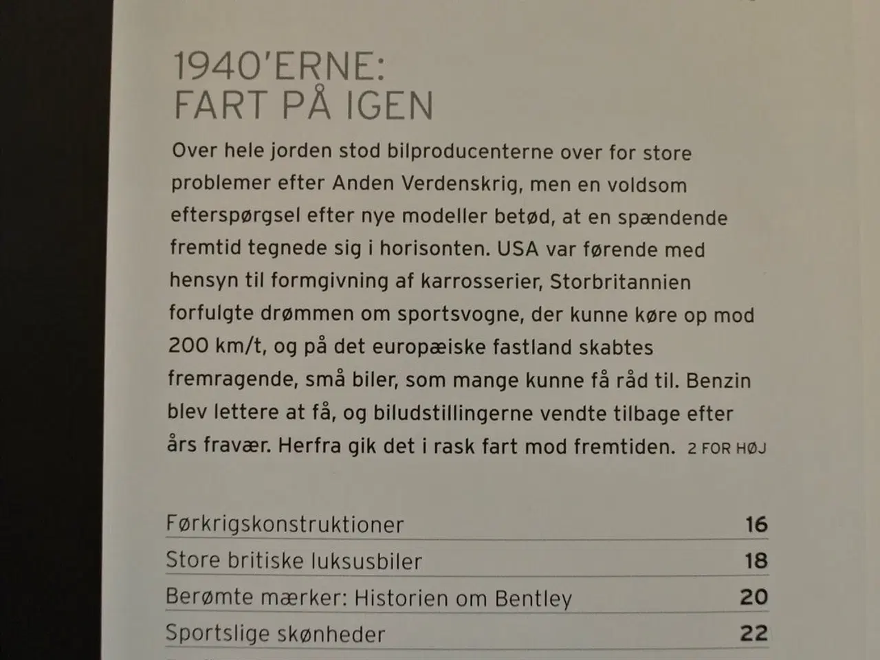 Billede 2 - klassiske biler - en visuel historie, red. af chau