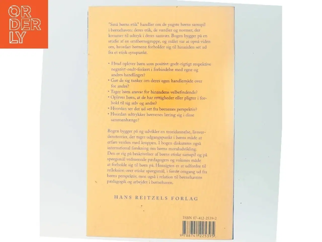 Billede 3 - Små børns etik af Eva Johansson (f. 1949) (Bog)