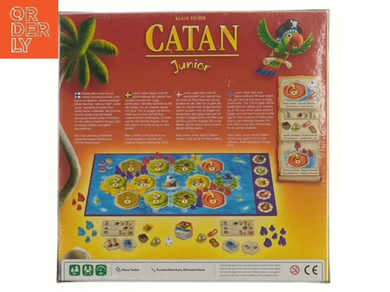 Billede 2 - Catan Junior brætspil fra Lautapelit (str. 30x30 cm)