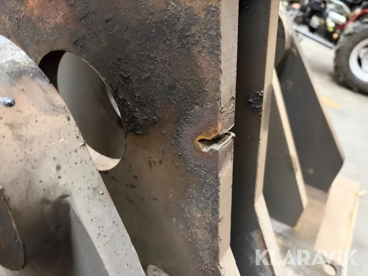 Billede 11 - Skovlfæste S70 - fra Sjørring kipbar planerblad