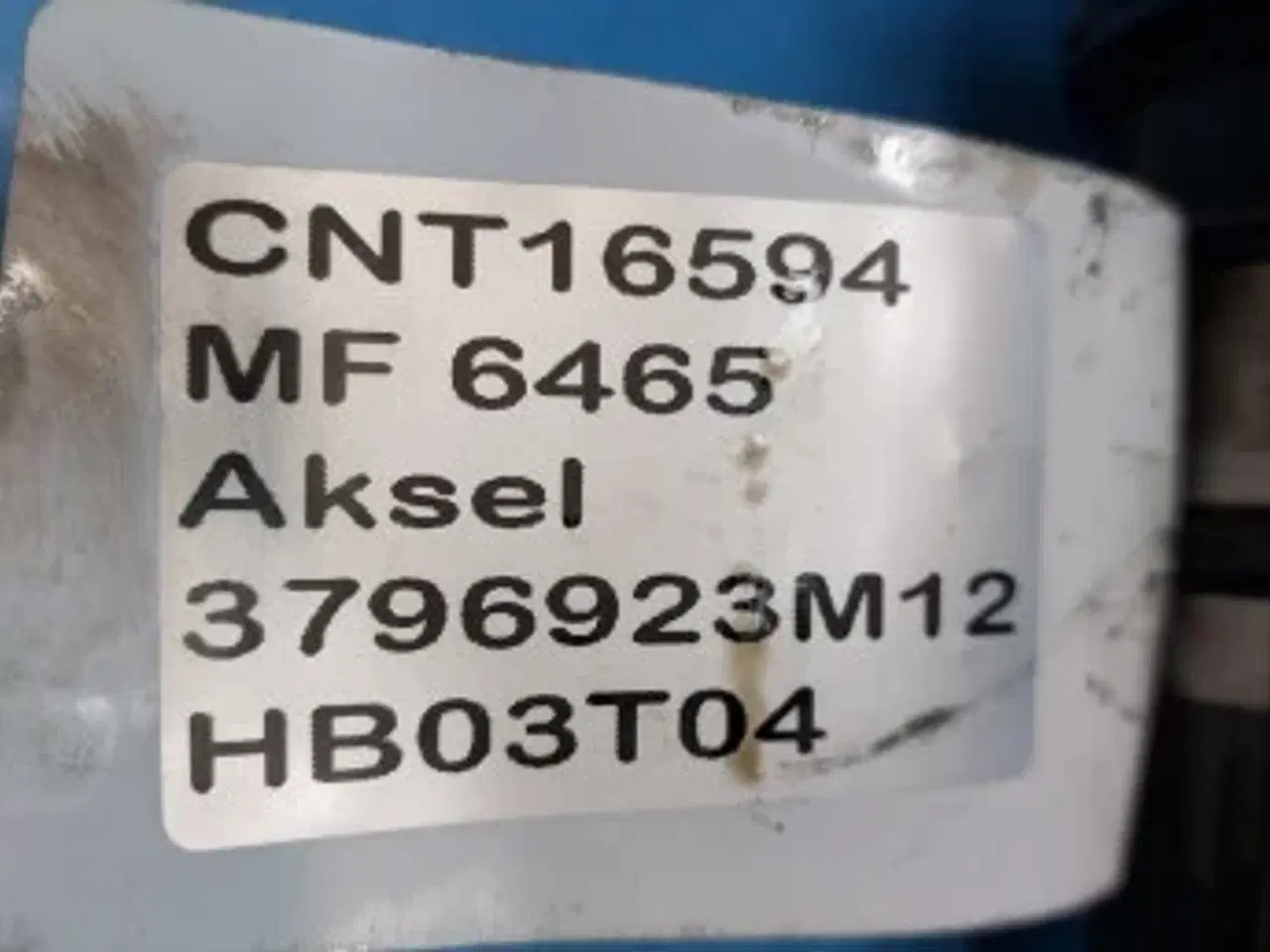 Billede 11 - Massey Ferguson 6465 Aksel 3796923M12