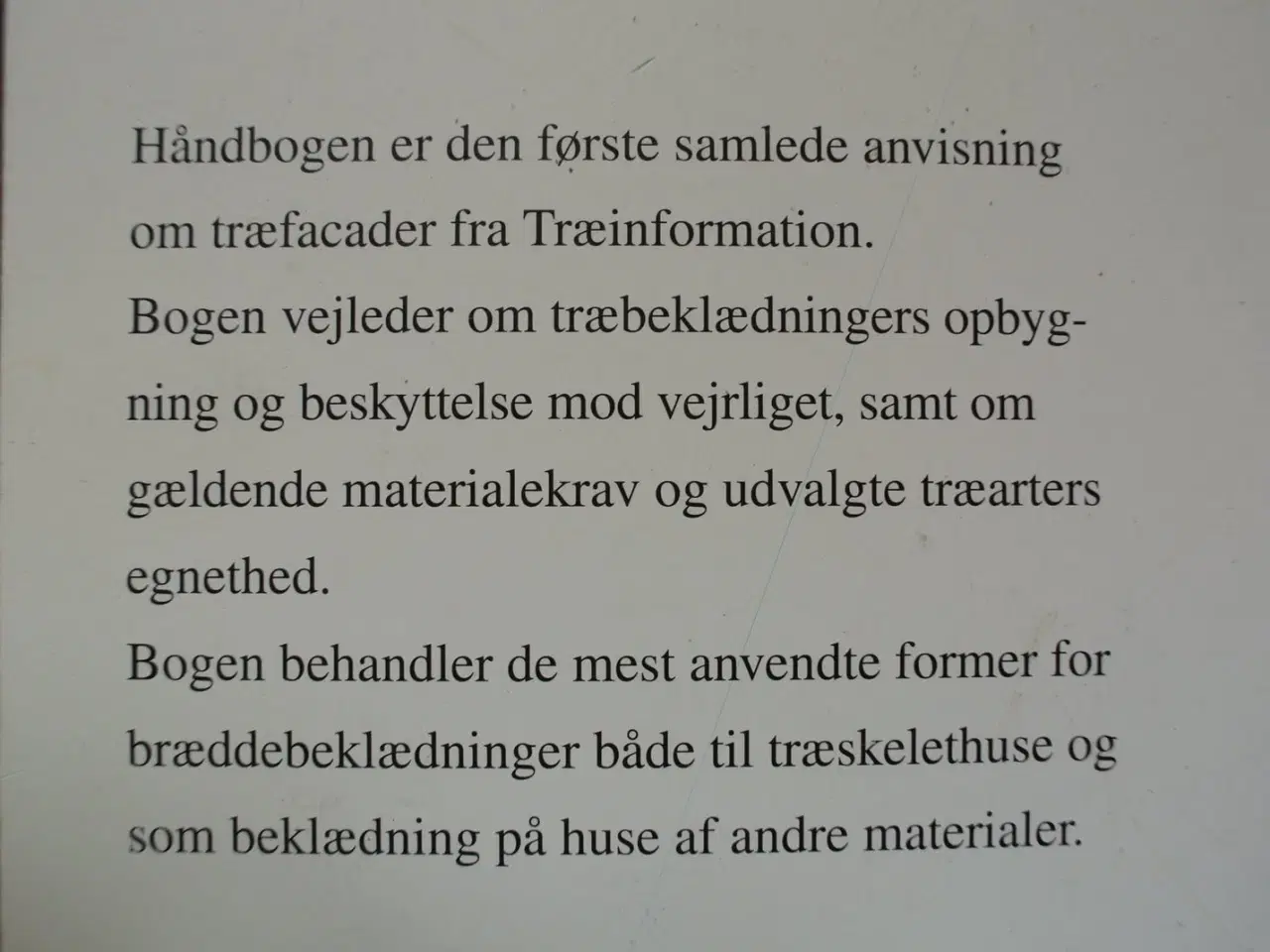 Billede 3 - træ 55 træfacader udvendige bræddebeklædninger, af