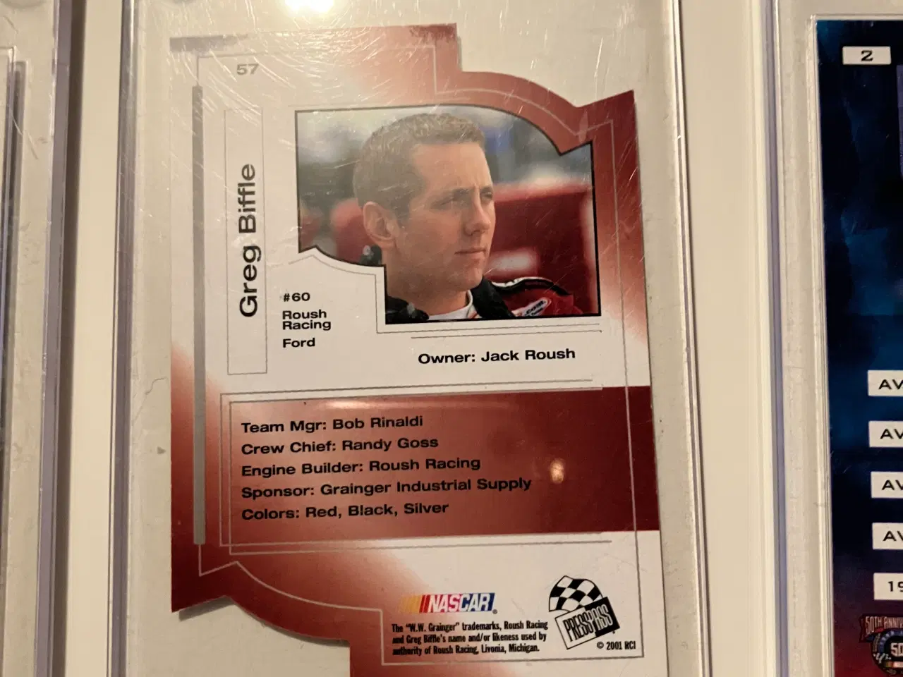 Billede 4 - Autografkort NASCAR