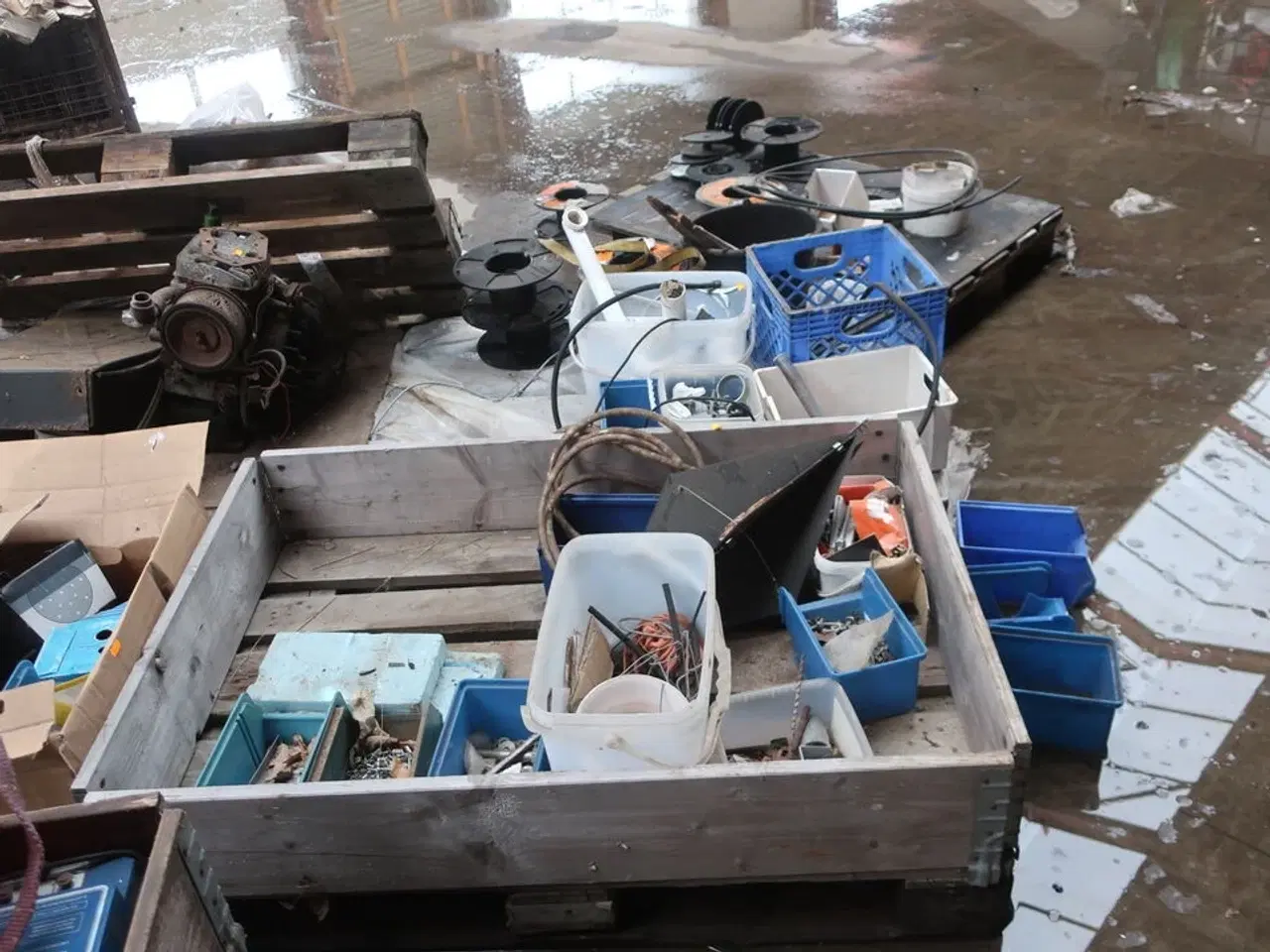 Billede 17 - Div. Paller, pallerammer, reservedele, varelager m.m.