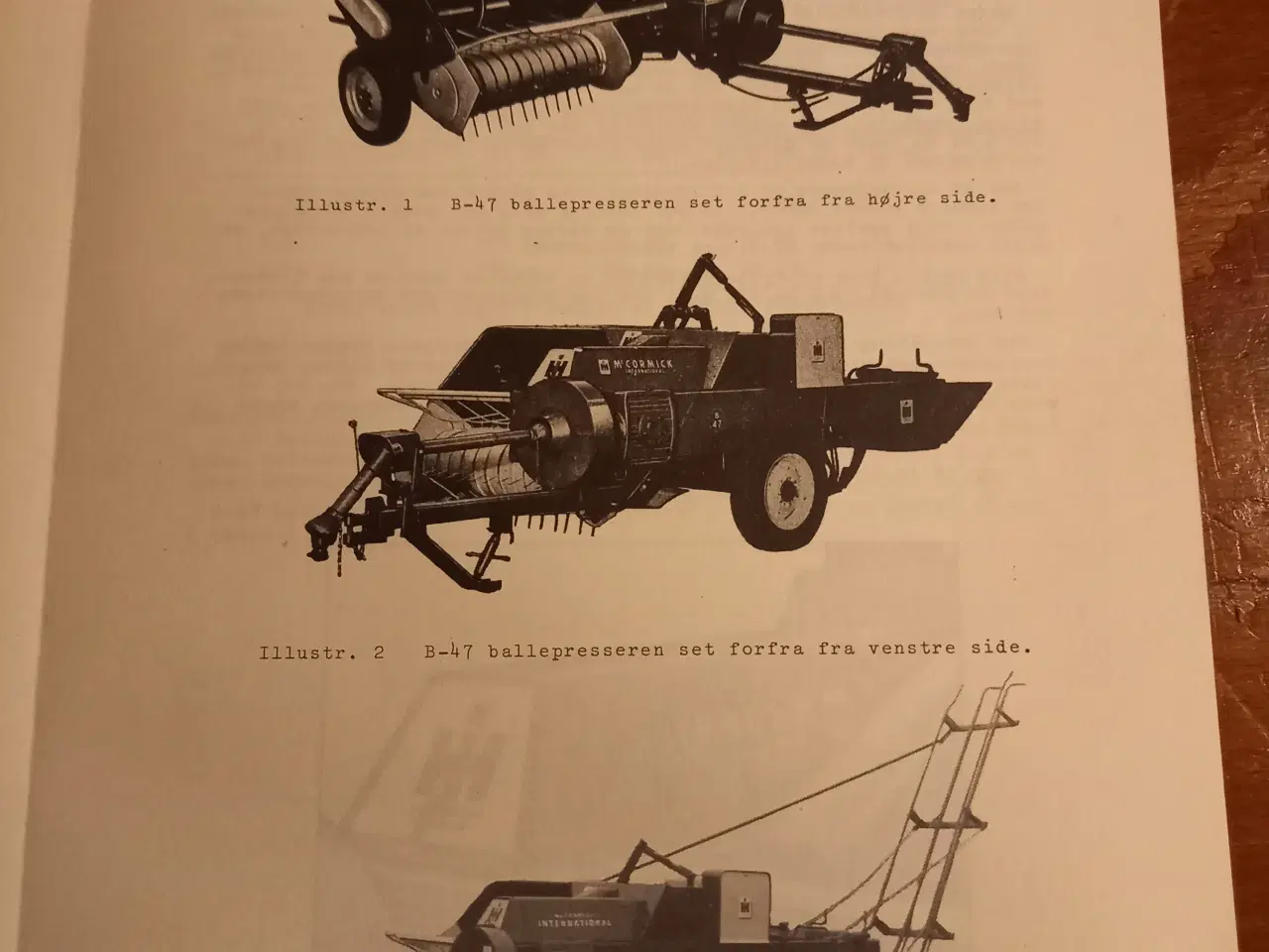 Billede 2 - Instruktionsbog IH International Harvester B-47