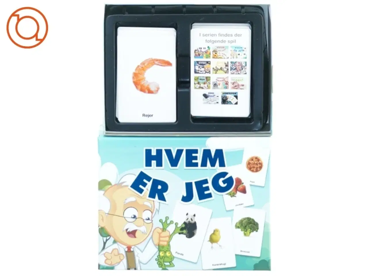 Billede 2 - Hvem er jeg spil fra Bog Og Idé (str. 17 x 13 cm)