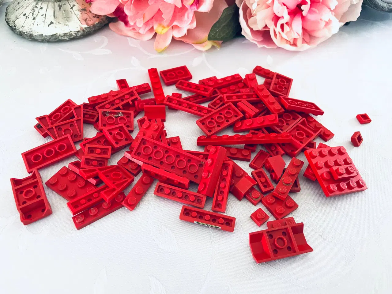 Billede 1 - Rød Lego blandet 