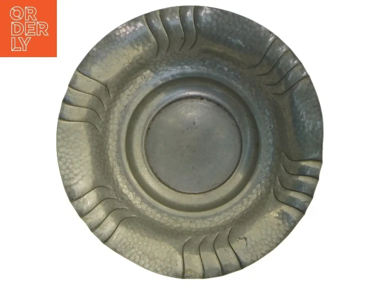 Billede 6 - Antik Tin fad (str. 16 x 6 cm)