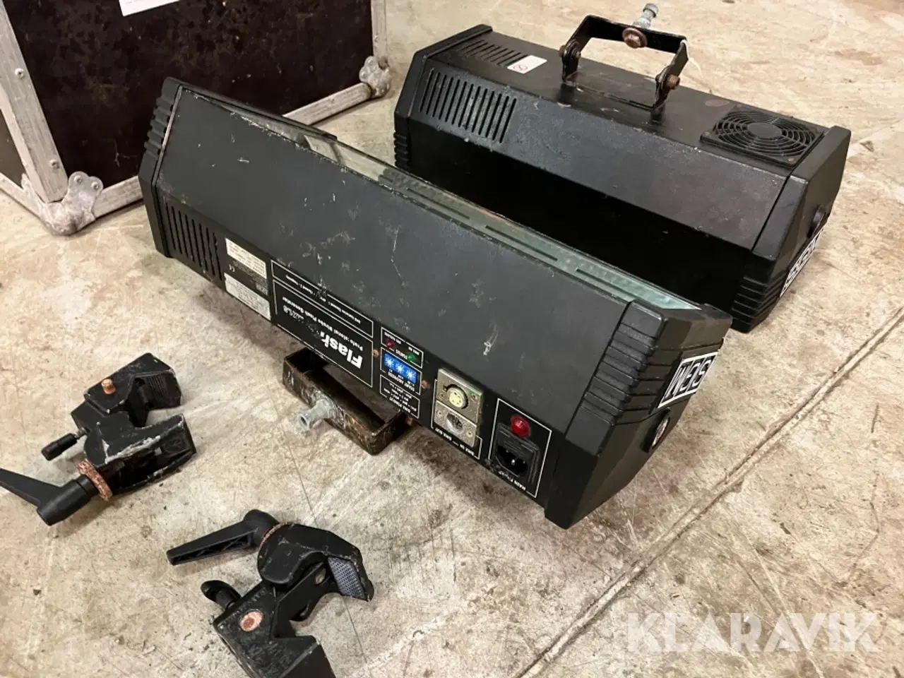 Billede 3 - Lys SGM FLASHER DMX 1.5 Stobescop med flighcase